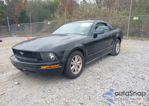 2006 Ford Mustang V6 из США, поврежденный, VIN 1ZVFT80N765158890